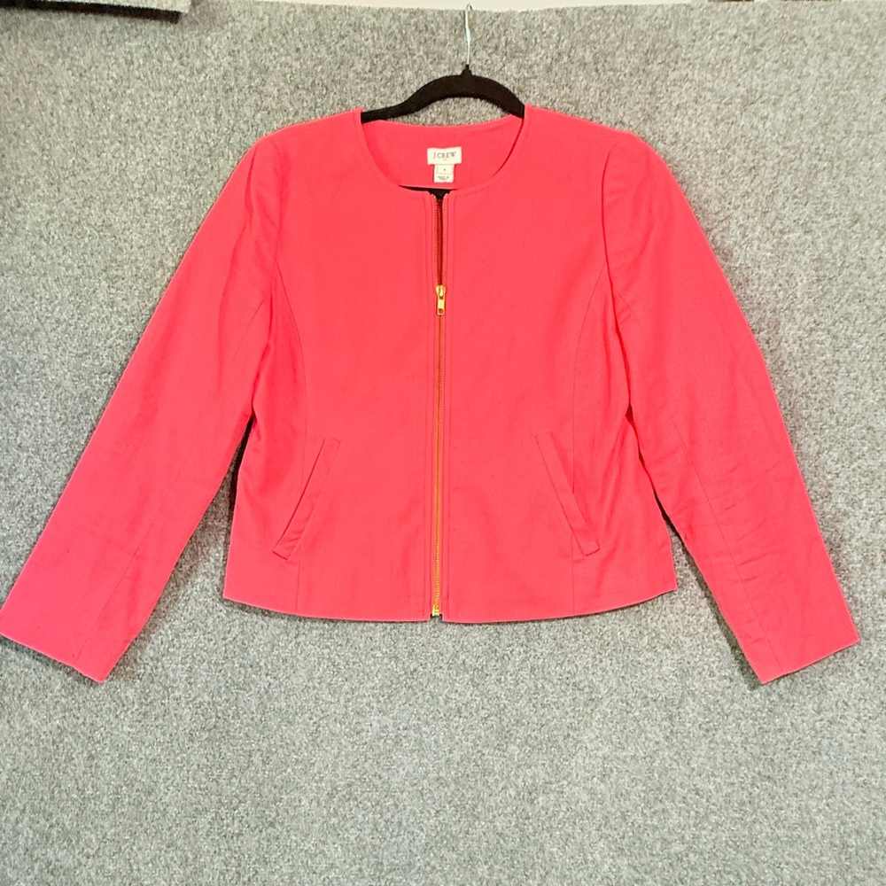 J. Crew Women's Coral Blazer